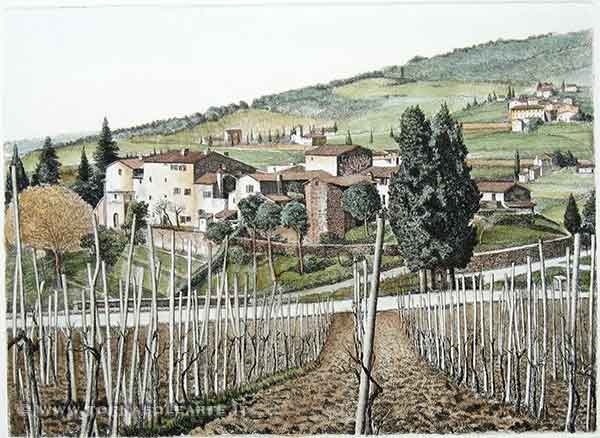 Paesaggi del Chianti - Castello di Lamole