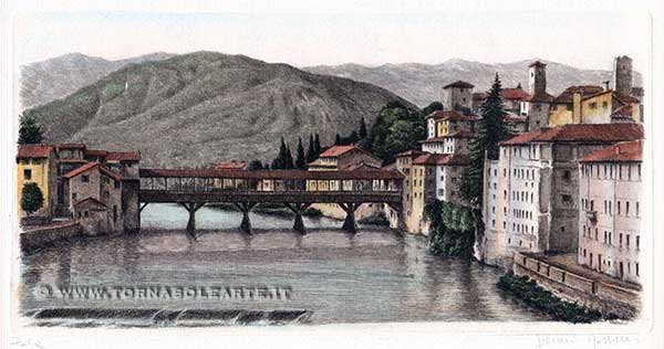 Bassano del Grappa - Il Ponte Vecchio sul Brenta