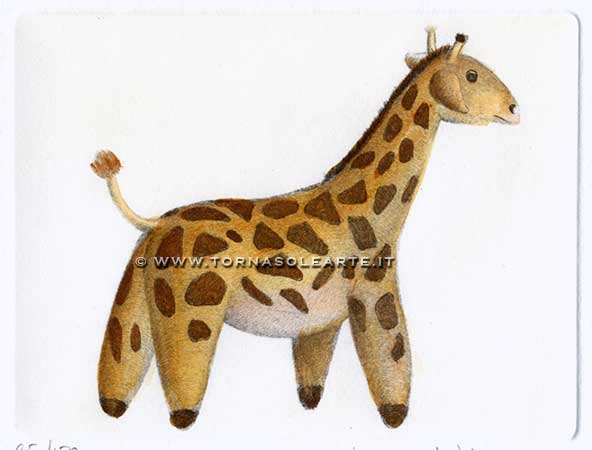 Animali di stoffa - Giraffina