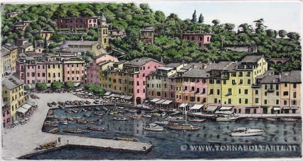 Portofino - Panorama dal mare