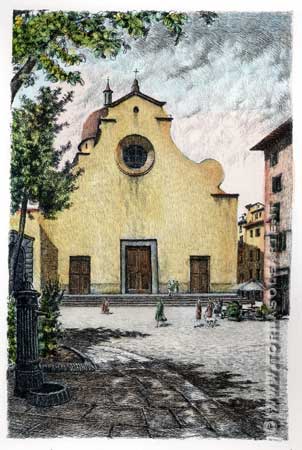 Firenze - Piazza di Santo Spirito