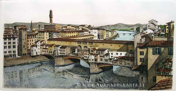 Firenze - Veduta di Ponte Vecchio