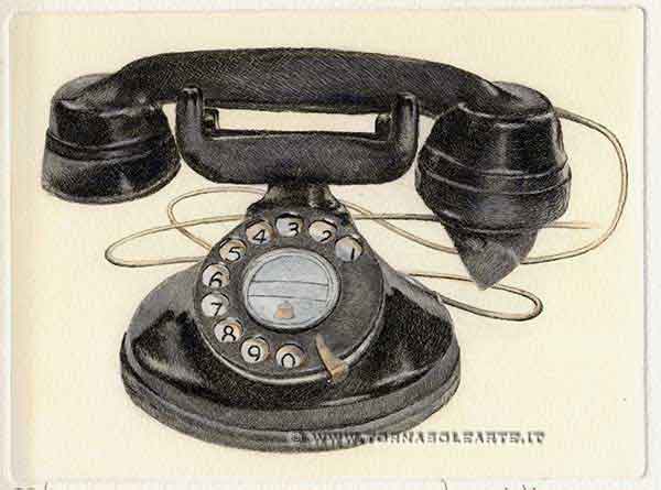 Oggetti anni '30 - Il telefono