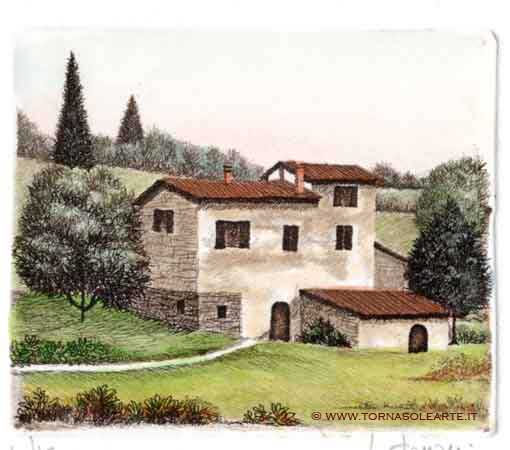 Campagna piccola - Stradina bianca di campagna