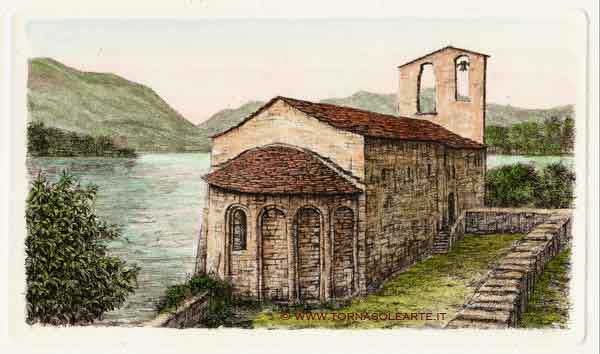 Paesaggi lagunari - Pieve sul lago di Como