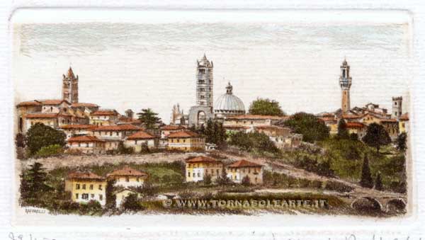 Siena - Panorama fuori le mura