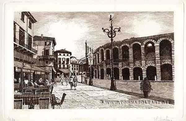 Verona - Veduta dell'Arena