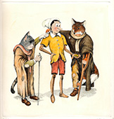 Pinocchio, il Gatto e la Volpe