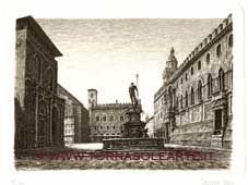 Bologna fontana di Nettuno
