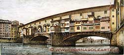 Firenze Veduta del Ponte Vecchio