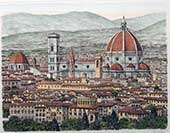 Firenze Panorama del Duomo