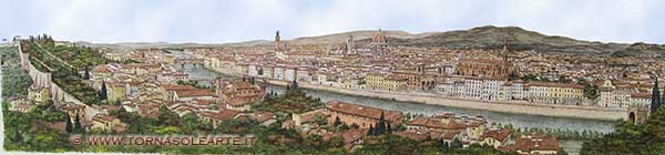 Firenze Veduta panoramica