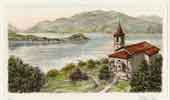 Lago di Como Veduta della Chiesa sul lago