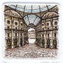 Milano, veduta della Galleria V. Emanuele