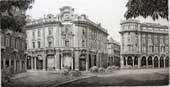 Torino, veduta di piazza Solferino 